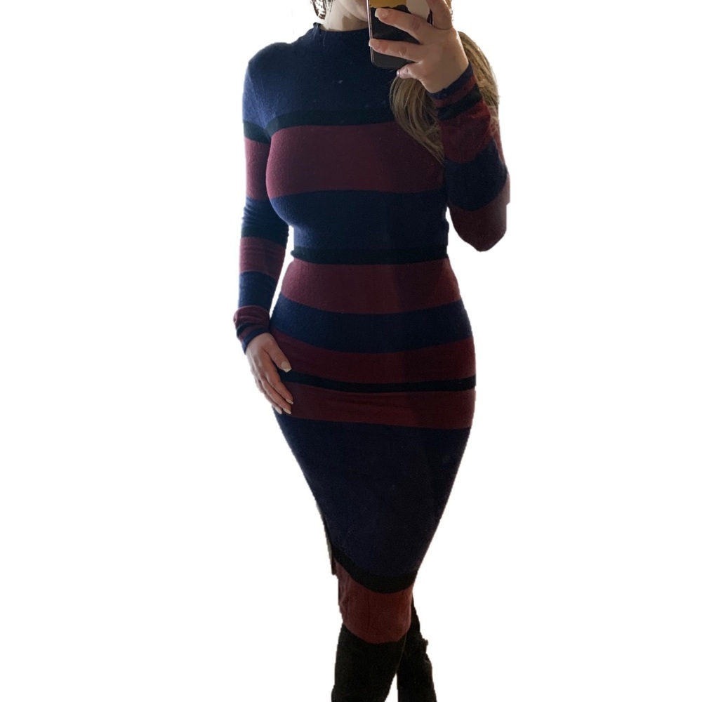 Striped Maxi Dress